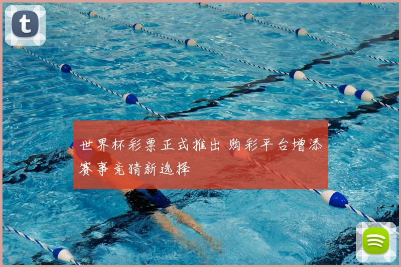 世界杯彩票正式推出 购彩平台增添赛事竞猜新选择